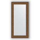 Зеркало с фацетом в багетной раме - виньетка состаренная бронза 109 мм, 80 х 170 см, Evoform - фото 6050919
