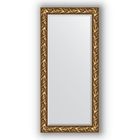 Зеркало с фацетом в багетной раме - византия золото 99 мм, 79 х 169 см, Evoform - фото 6050920