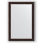 Зеркало с фацетом в багетной раме - тёмный прованс 99 мм, 119 х 179 см, Evoform - фото 306897636