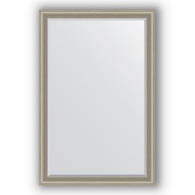 Зеркало с фацетом в багетной раме - хамелеон 88 мм, 116 х 176 см, Evoform