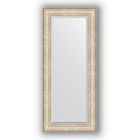 Зеркало с фацетом в багетной раме - виньетка серебро 109 мм, 65 х 150 см, Evoform - фото 6050930