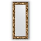 Зеркало с фацетом в багетной раме - византия золото 99 мм, 64 х 149 см, Evoform - фото 306897642