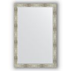 Зеркало с фацетом в багетной раме - алюминий 90 мм, 116 х 176 см, Evoform - фото 6050936