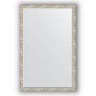 Зеркало с фацетом в багетной раме - алюминий 61 мм, 111 х 171 см, Evoform - фото 6050940