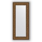 Зеркало с фацетом в багетной раме - виньетка состаренная бронза 109 мм, 60 х 140 см, Evoform - фото 6050941