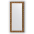 Зеркало с фацетом в багетной раме - виньетка бронзовая 85 мм, 75 х 165 см, Evoform - фото 306897670