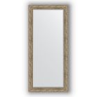 Зеркало с фацетом в багетной раме - виньетка античное серебро 85 мм, 75 х 165 см, Evoform - фото 6050964