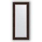Зеркало с фацетом в багетной раме - тёмный прованс 99 мм, 69 х 159 см, Evoform - фото 306897693