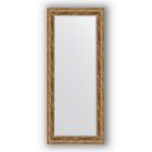 Зеркало с фацетом в багетной раме - виньетка античная бронза 85 мм, 65 х 155 см, Evoform - фото 306897699