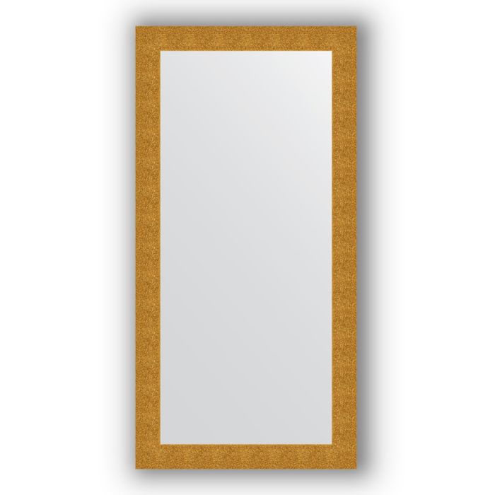 Зеркало в багетной раме - чеканка золотая 90 мм, 80 х 160 см, Evoform