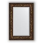 Зеркало с фацетом в багетной раме - византия бронза 99 мм, 59 х 89 см, Evoform - фото 6051002