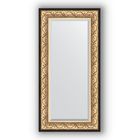 Зеркало с фацетом в багетной раме - барокко золото 106 мм, 60 х 120 см, Evoform - фото 6051018