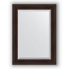 Зеркало с фацетом в багетной раме - тёмный прованс 99 мм, 79 х 109 см, Evoform - фото 306897761