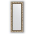 Зеркало с фацетом в багетной раме - виньетка античное серебро 85 мм, 55 х 135 см, Evoform - фото 6051051