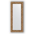 Зеркало с фацетом в багетной раме - виньетка античная бронза 85 мм, 55 х 135 см, Evoform - фото 306897763