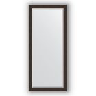 Зеркало с фацетом в багетной раме - палисандр 62 мм, 71 х 161 см, Evoform - фото 306897791