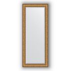Зеркало с фацетом в багетной раме - медный эльдорадо 73 мм, 59 х 144 см, Evoform - фото 6051080