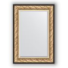 Зеркало с фацетом в багетной раме - барокко золото 106 мм, 70 х 100 см, Evoform - фото 306897822