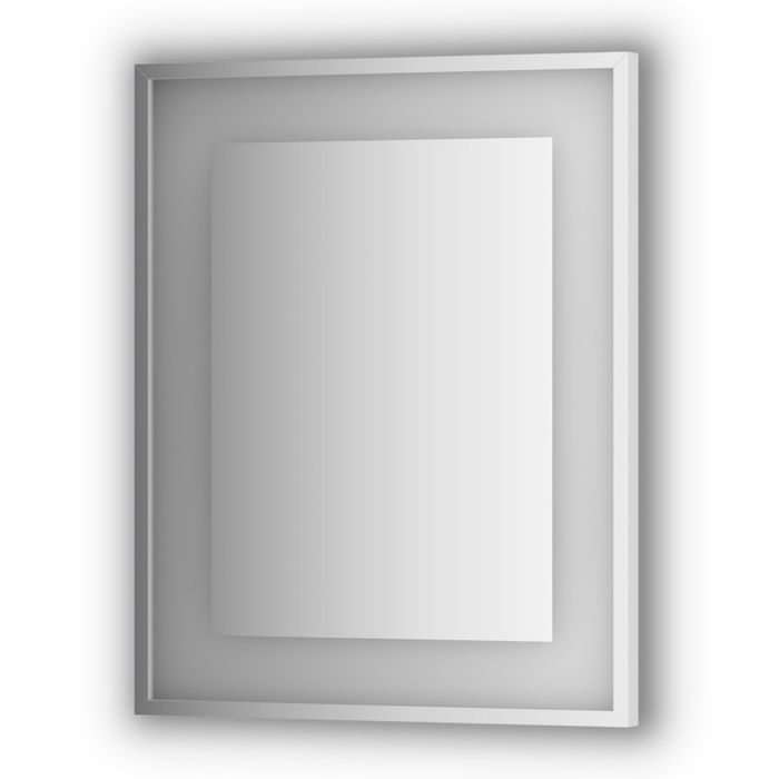 Зеркало в багетной раме со встроенным LED-светильником 18 Вт, 60x75 см, Evoform