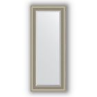 Зеркало с фацетом в багетной раме - хамелеон 88 мм, 56 х 136 см, Evoform - фото 306897839