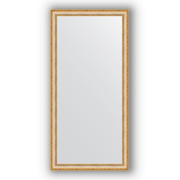 Зеркало в багетной раме - версаль кракелюр 64 мм, 75 х 155 см, Evoform