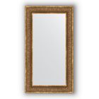 Зеркало в багетной раме - вензель бронзовый 101 мм, 63 х 113 см, Evoform - фото 306897864