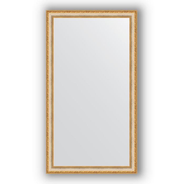 Зеркало в багетной раме - версаль кракелюр 64 мм, 75 х 135 см, Evoform