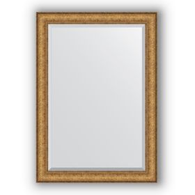 Зеркало с фацетом в багетной раме - медный эльдорадо 73 мм, 74 х 104 см, Evoform