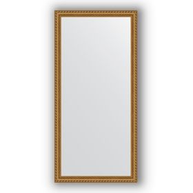 Зеркало в багетной раме - золотой акведук 61 мм, 74 х 154 см, Evoform
