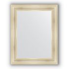 Зеркало в багетной раме - травленое серебро 99 мм, 72 х 92 см, Evoform - фото 6051243