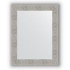 Зеркало в багетной раме - волна хром 90 мм, 70 х 90 см, Evoform - фото 306897975