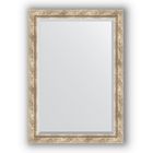 Зеркало с фацетом в багетной раме - прованс с плетением 70 мм, 73 х 103 см, Evoform - фото 306897984