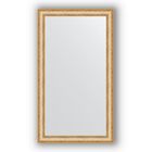 Зеркало в багетной раме - версаль кракелюр 64 мм, 65 х 115 см, Evoform - фото 306898002