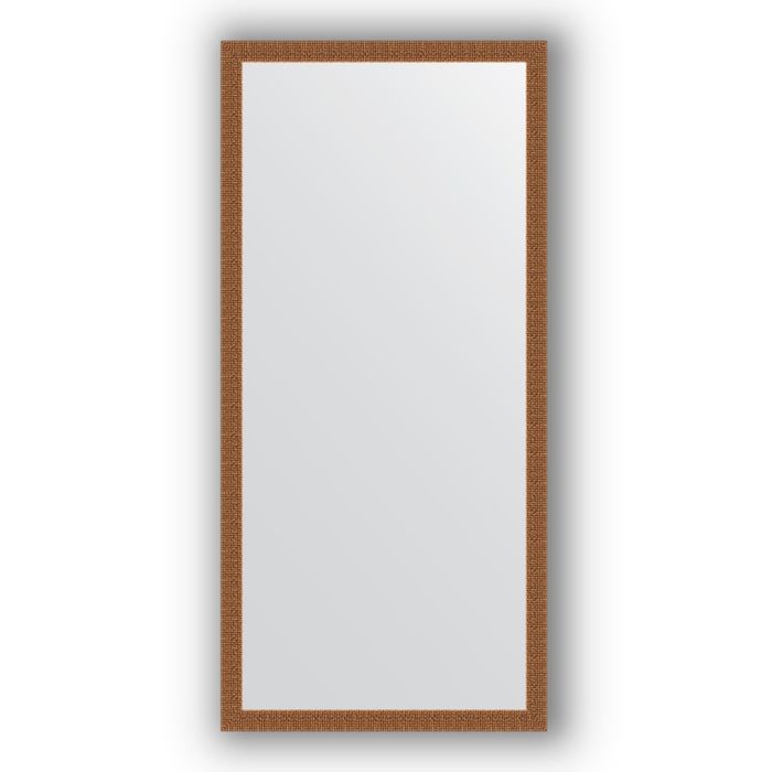 Зеркало в багетной раме - мозаика медь 46 мм, 71 х 151 см, Evoform