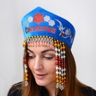 Кокошник с бусинами «Снежинка» - Фото 2