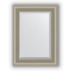 Зеркало с фацетом в багетной раме - хамелеон 88 мм, 56 х 76 см, Evoform - фото 306898034