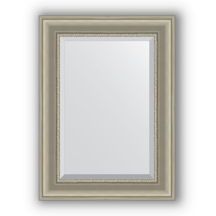 Зеркало с фацетом в багетной раме - хамелеон 88 мм, 56 х 76 см, Evoform