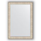 Зеркало с фацетом в багетной раме - виньетка серебро 109 мм, 120 х 180 см, Evoform - фото 6051333