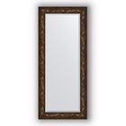 Зеркало с фацетом в багетной раме - византия бронза 99 мм, 69 х 159 см, Evoform - фото 6051362