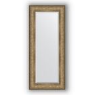 Зеркало с фацетом в багетной раме - виньетка античная бронза 109 мм, 60 х 140 см, Evoform - фото 6051396