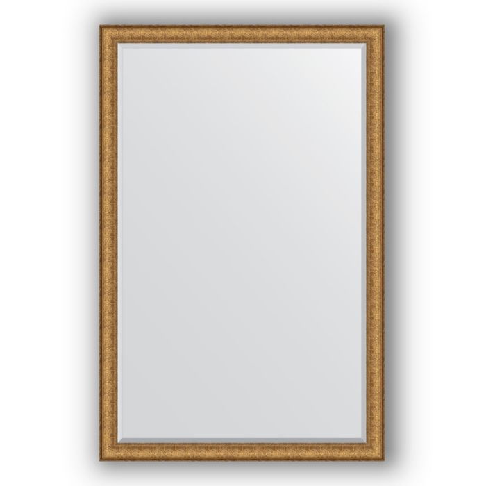 Зеркало с фацетом в багетной раме - медный эльдорадо 73 мм, 114 х 174 см, Evoform