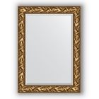 Зеркало с фацетом в багетной раме - византия золото 99 мм, 79 х 109 см, Evoform - фото 306898121