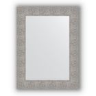 Зеркало в багетной раме - чеканка серебряная 90 мм, 60 х 80 см, Evoform - фото 306898122