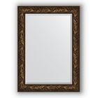 Зеркало с фацетом в багетной раме - византия бронза 99 мм, 79 х 109 см, Evoform - фото 6051414