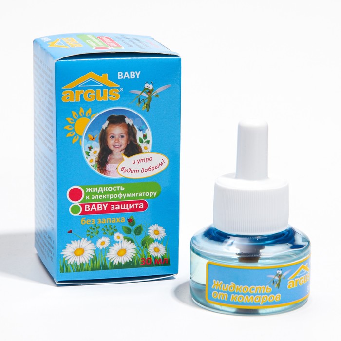 Дополнительный флакон-жидкость ARGUS BABY детский без запаха 30 мл - Фото 1