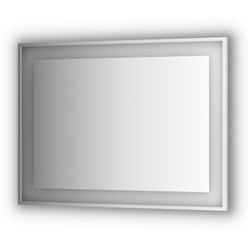 Зеркало в багетной раме со встроенным LED-светильником 32,5 Вт, 120x90 см, Evoform