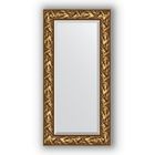 Зеркало с фацетом в багетной раме - византия золото 99 мм, 59 х 119 см, Evoform - фото 306898149