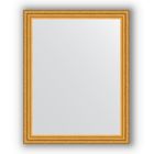 Зеркало в багетной раме - состаренное золото 67 мм, 76 х 96 см, Evoform - фото 306898150
