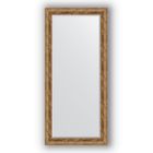 Зеркало с фацетом в багетной раме - виньетка античная бронза 85 мм, 75 х 165 см, Evoform - фото 6051465