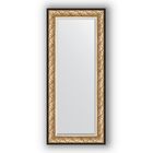 Зеркало с фацетом в багетной раме - барокко золото 106 мм, 65 х 150 см, Evoform - фото 306898189